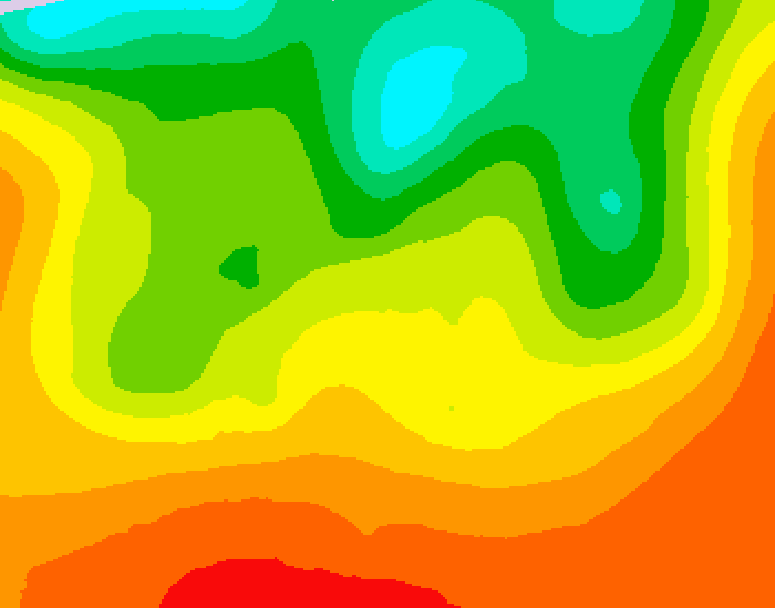 GDPS 500 millibar geopotential height 216 hour forecast chart for Canada based on 2026/08/17 1200Z data
