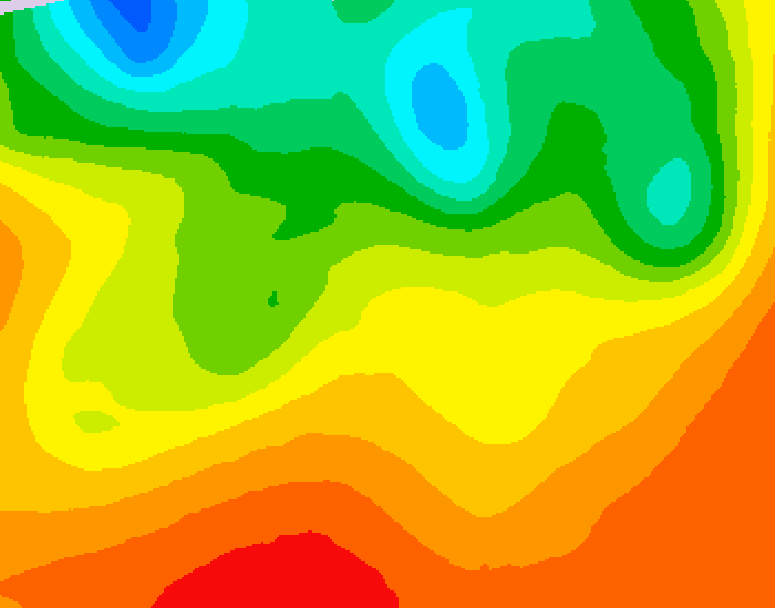 GDPS 500 millibar geopotential height 240 hour forecast chart for Canada based on 2026/08/17 1200Z data