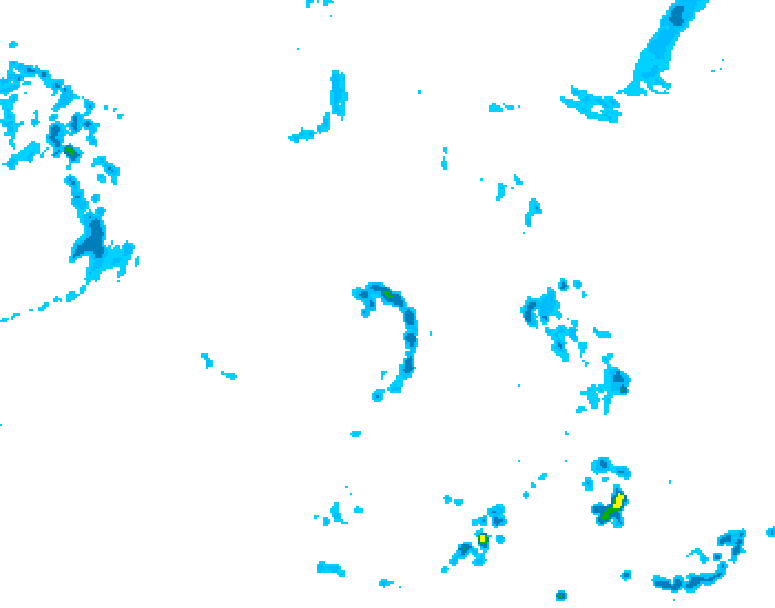 GDPS precipitation 012 hour forecast chart for Canada based on 2026/08/17 0000Z data