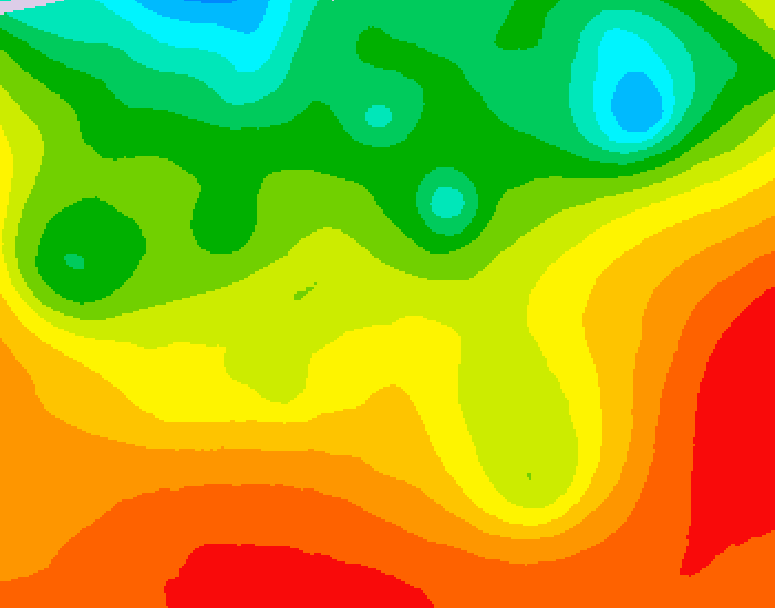 GDPS 500 millibar geopotential height 144 hour forecast chart for Canada based on 2026/08/18 0000Z data