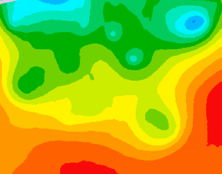 GDPS 500 millibar geopotential height 156 hour forecast chart for Canada based on 2026/08/18 0000Z data