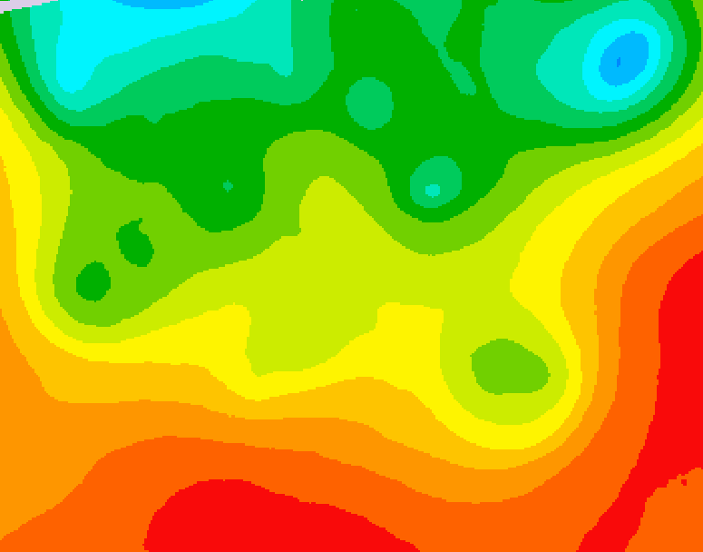 GDPS 500 millibar geopotential height 162 hour forecast chart for Canada based on 2026/08/18 0000Z data