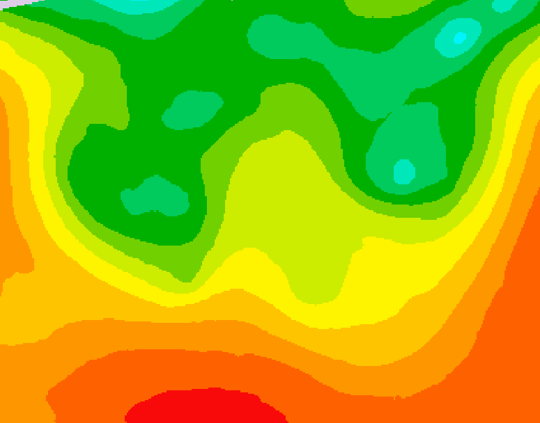 GDPS 500 millibar geopotential height 204 hour forecast chart for Canada based on 2026/08/18 0000Z data