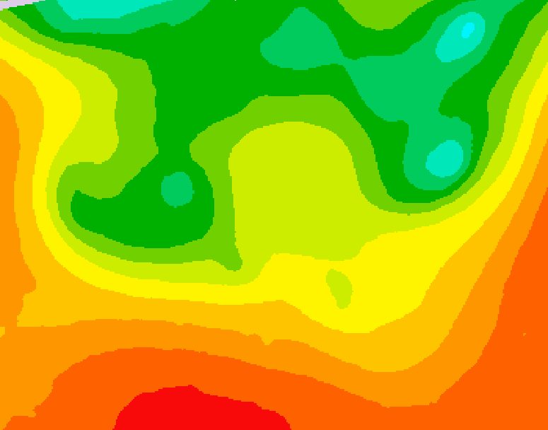 GDPS 500 millibar geopotential height 216 hour forecast chart for Canada based on 2026/08/18 0000Z data