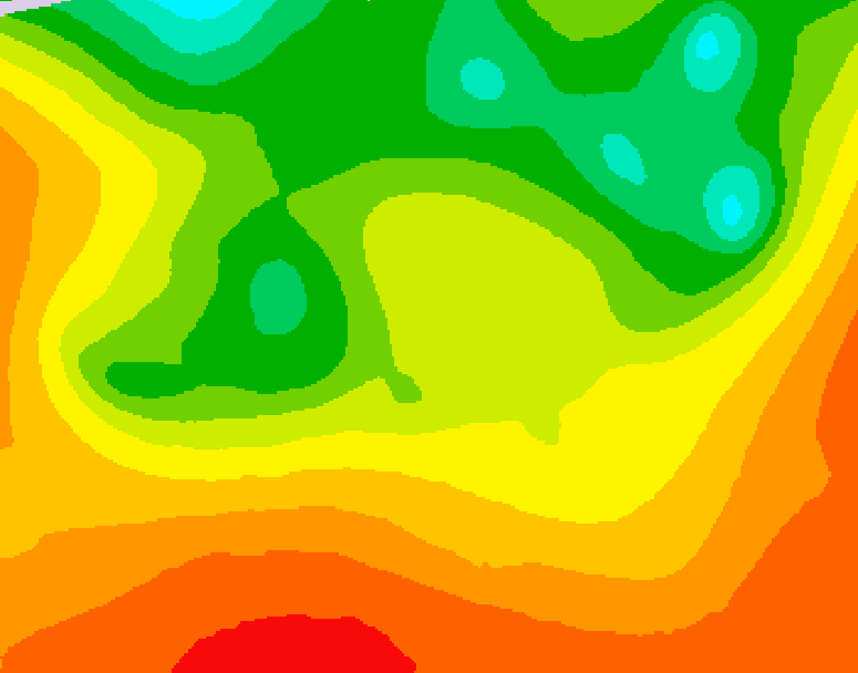 GDPS 500 millibar geopotential height 228 hour forecast chart for Canada based on 2026/08/18 0000Z data