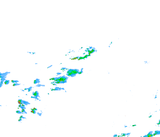 Weather radar data valid at 2026/08/18 01:24 UTC