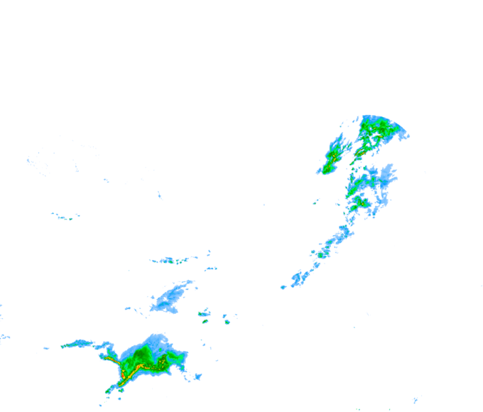 Weather radar data valid at 2026/08/18 13:36 UTC