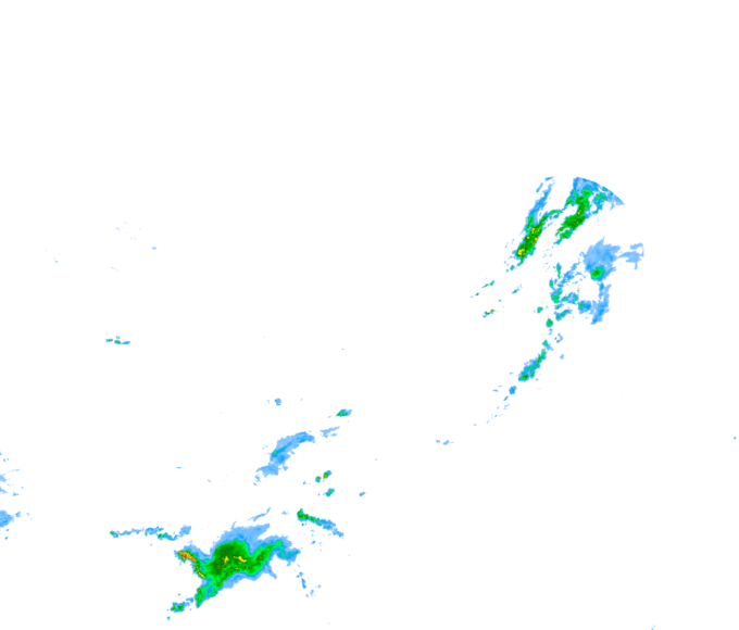 Weather radar data valid at 2026/08/18 14:36 UTC