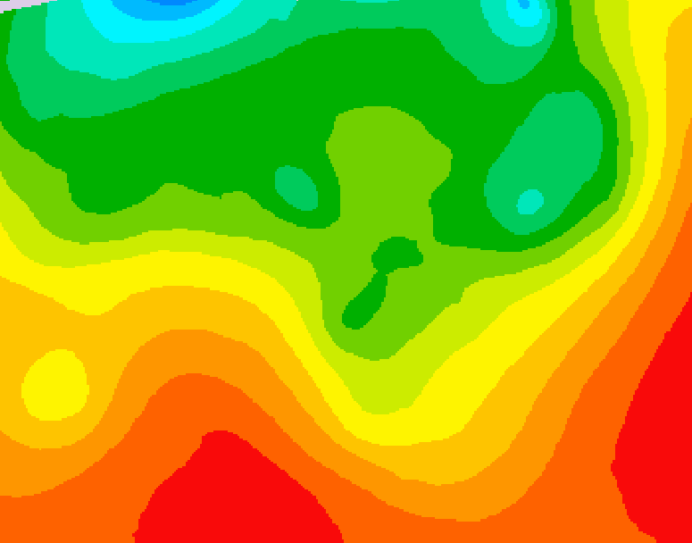 GDPS 500 millibar geopotential height 084 hour forecast chart for Canada based on 2026/08/19 0000Z data