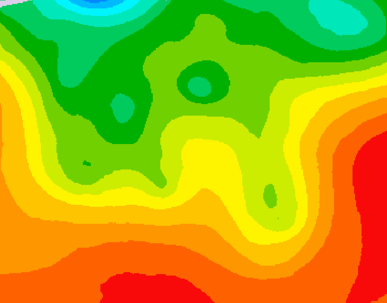 GDPS 500 millibar geopotential height 144 hour forecast chart for Canada based on 2026/08/19 0000Z data