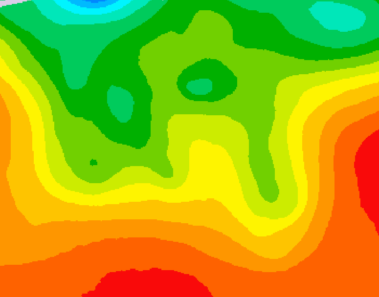 GDPS 500 millibar geopotential height 150 hour forecast chart for Canada based on 2026/08/19 0000Z data