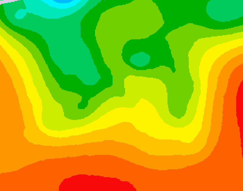 GDPS 500 millibar geopotential height 168 hour forecast chart for Canada based on 2026/08/19 0000Z data