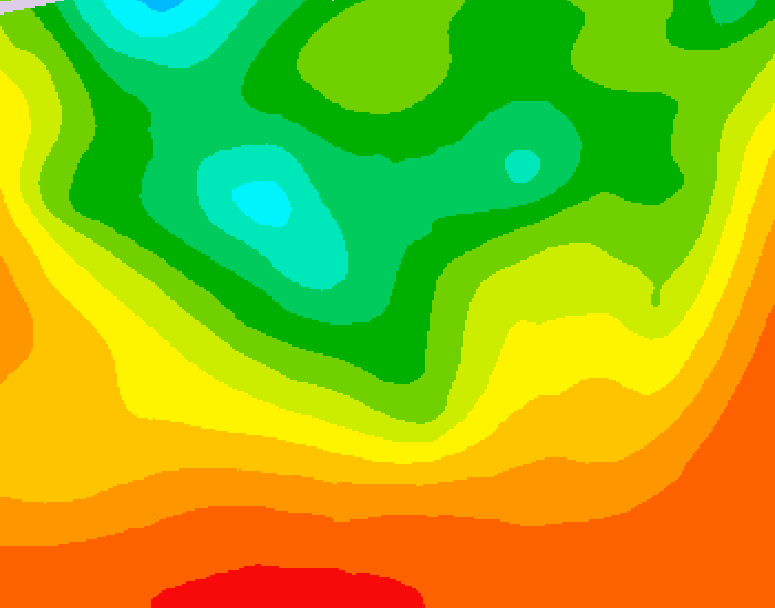 GDPS 500 millibar geopotential height 210 hour forecast chart for Canada based on 2026/08/19 0000Z data
