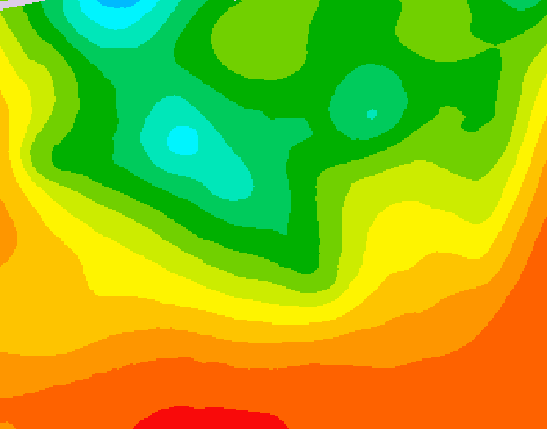 GDPS 500 millibar geopotential height 216 hour forecast chart for Canada based on 2026/08/19 0000Z data