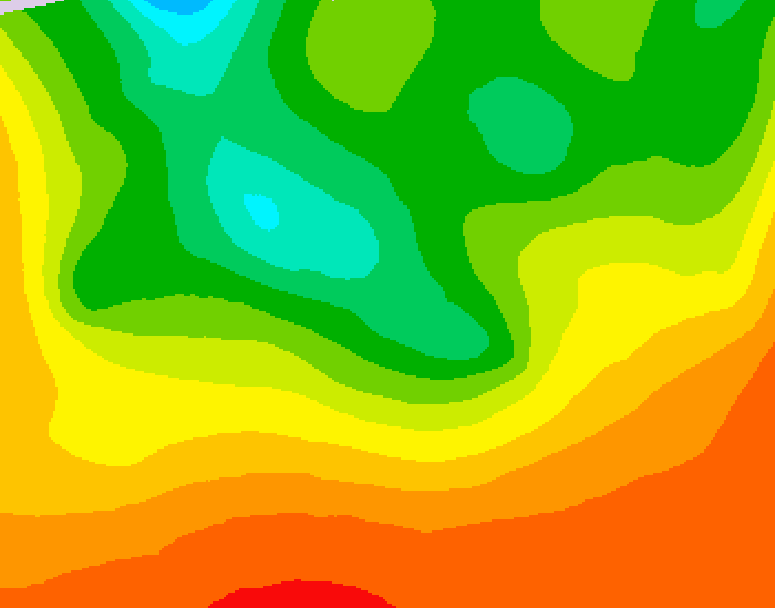 GDPS 500 millibar geopotential height 228 hour forecast chart for Canada based on 2026/08/19 0000Z data
