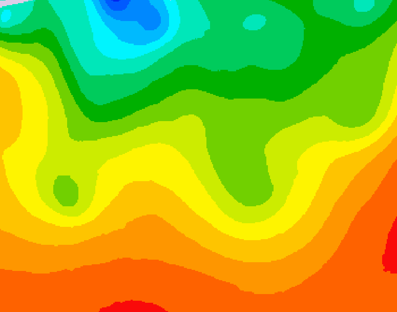 GDPS 500 millibar geopotential height 204 hour forecast chart for Canada based on 2026/08/19 1200Z data