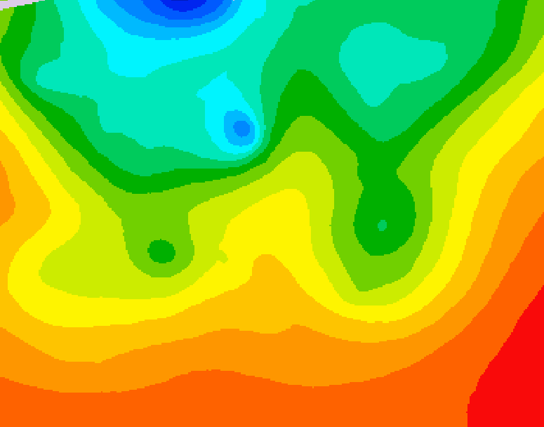 GDPS 500 millibar geopotential height 240 hour forecast chart for Canada based on 2026/08/19 1200Z data