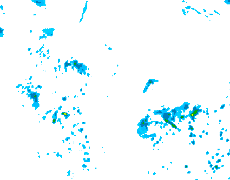 GDPS precipitation 120 hour forecast chart for Canada based on 2026/08/19 0000Z data