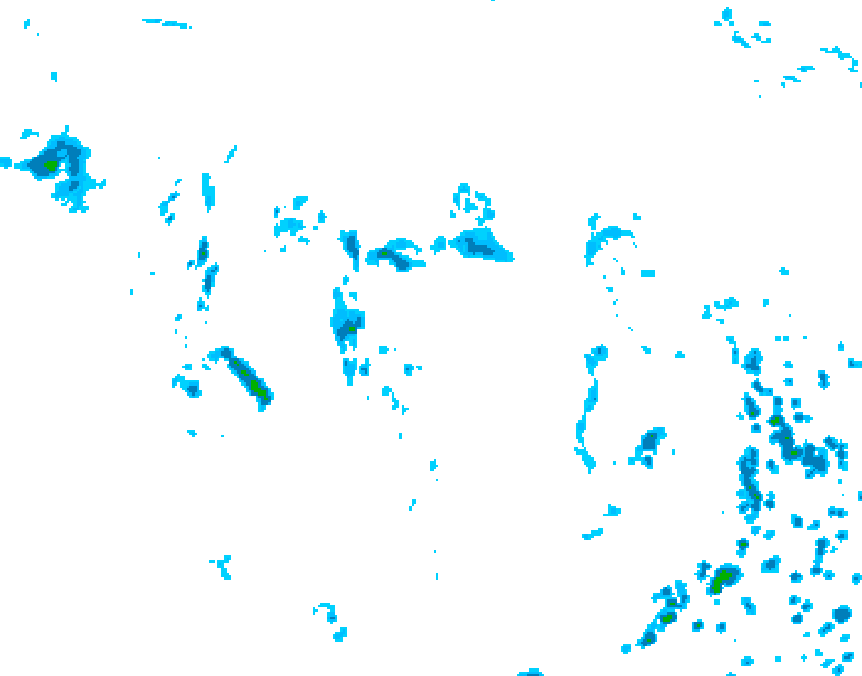 GDPS precipitation 150 hour forecast chart for Canada based on 2026/08/19 0000Z data