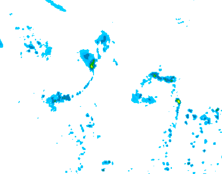 GDPS precipitation 228 hour forecast chart for Canada based on 2026/08/19 1200Z data