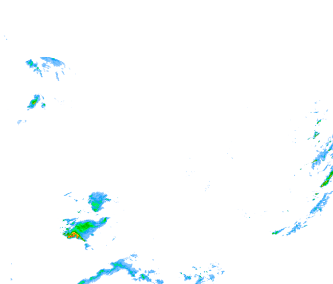 Weather radar data valid at 2026/08/19 16:24 UTC