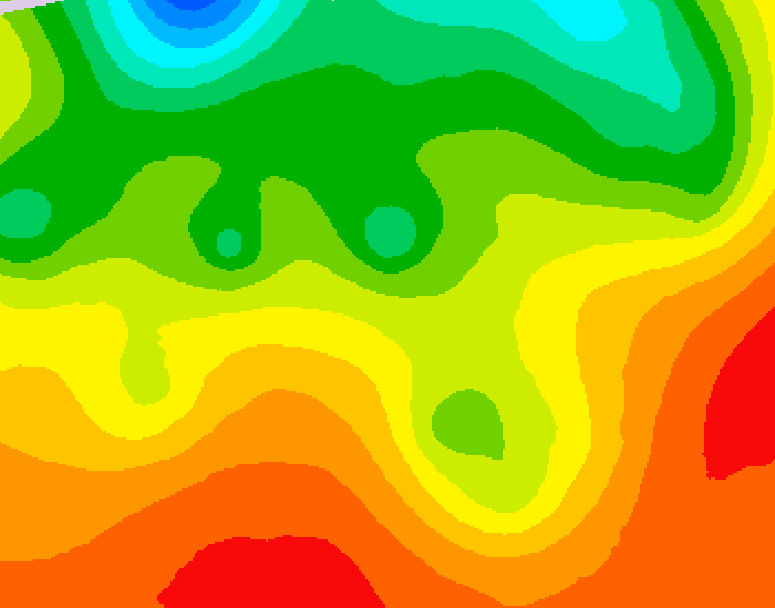 GDPS 500 millibar geopotential height 084 hour forecast chart for Canada based on 2026/08/20 0000Z data