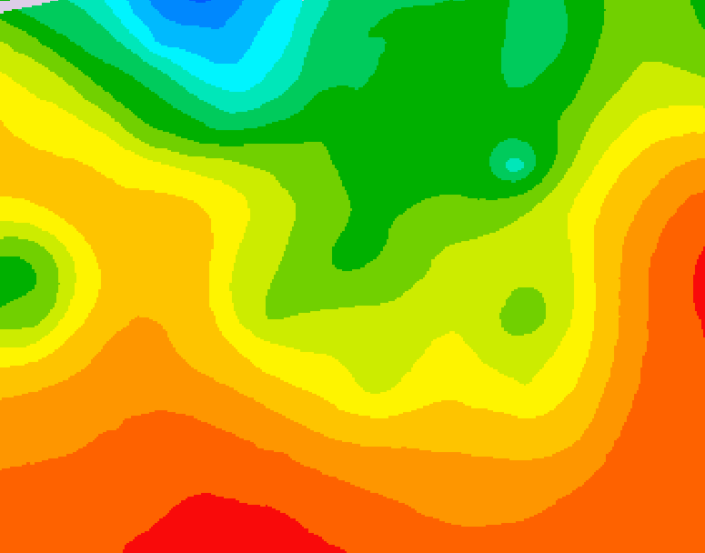 GDPS 500 millibar geopotential height 150 hour forecast chart for Canada based on 2026/08/20 0000Z data