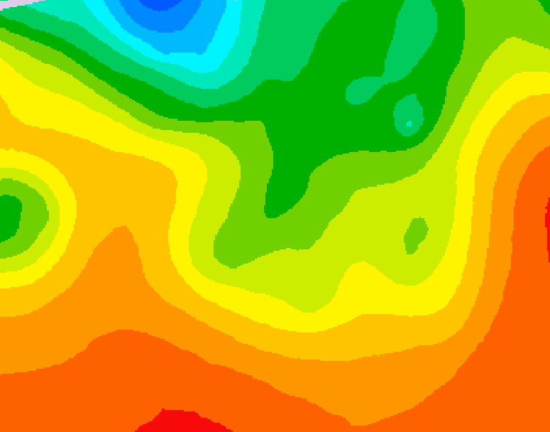 GDPS 500 millibar geopotential height 156 hour forecast chart for Canada based on 2026/08/20 0000Z data