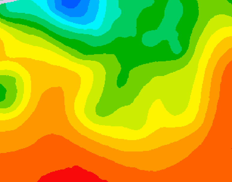 GDPS 500 millibar geopotential height 162 hour forecast chart for Canada based on 2026/08/20 0000Z data