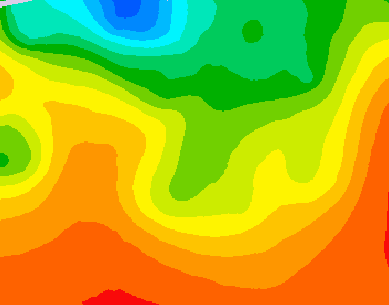 GDPS 500 millibar geopotential height 168 hour forecast chart for Canada based on 2026/08/20 0000Z data