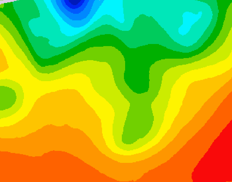 GDPS 500 millibar geopotential height 204 hour forecast chart for Canada based on 2026/08/20 0000Z data