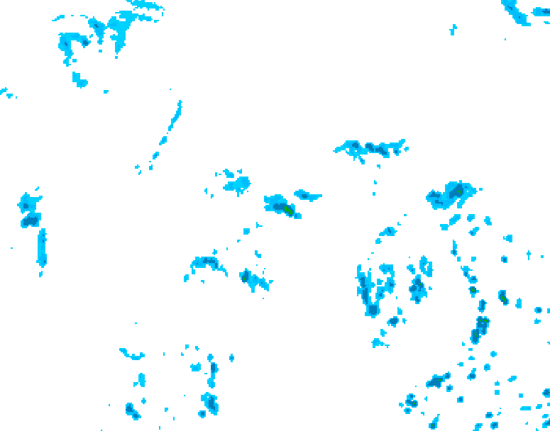 GDPS precipitation 120 hour forecast chart for Canada based on 2026/08/20 0000Z data