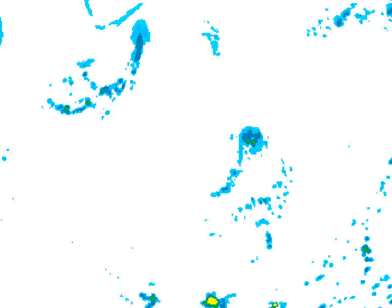 GDPS precipitation 198 hour forecast chart for Canada based on 2026/08/20 0000Z data
