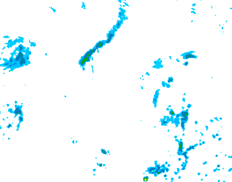 GDPS precipitation 228 hour forecast chart for Canada based on 2026/08/20 0000Z data