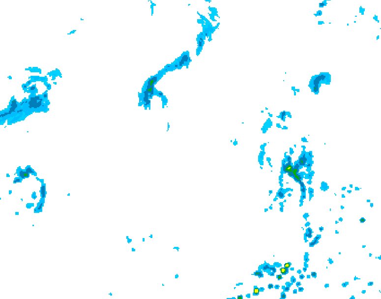 GDPS precipitation 234 hour forecast chart for Canada based on 2026/08/20 0000Z data