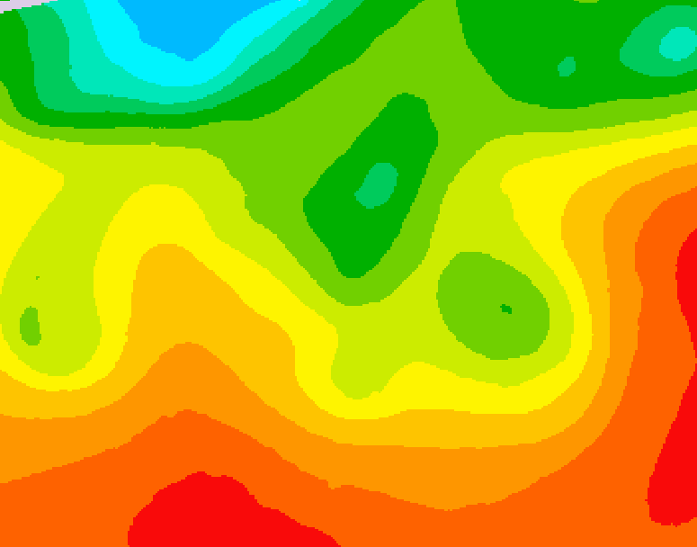 GDPS 500 millibar geopotential height 120 hour forecast chart for Canada based on 2026/08/21 0000Z data