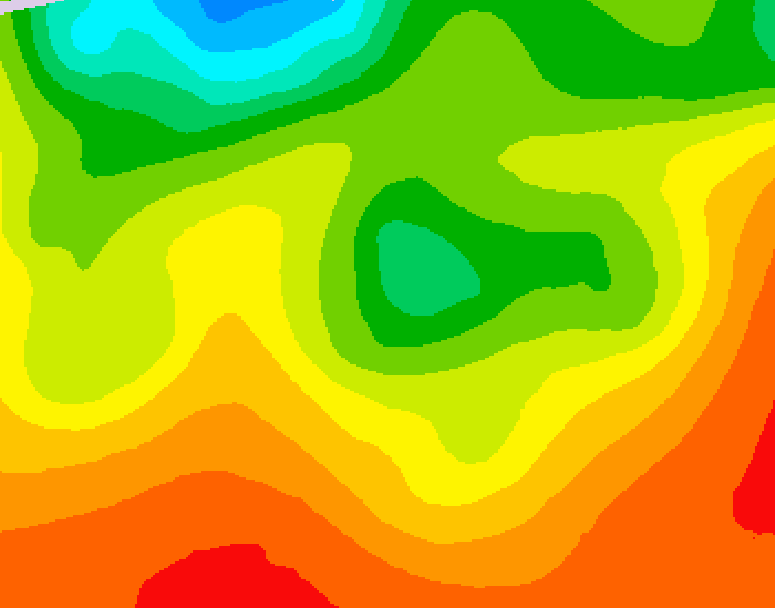 GDPS 500 millibar geopotential height 144 hour forecast chart for Canada based on 2026/08/21 0000Z data
