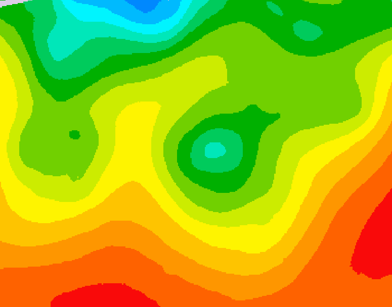 GDPS 500 millibar geopotential height 162 hour forecast chart for Canada based on 2026/08/21 0000Z data