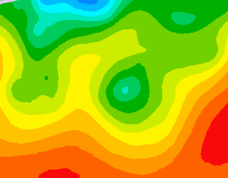 GDPS 500 millibar geopotential height 168 hour forecast chart for Canada based on 2026/08/21 0000Z data