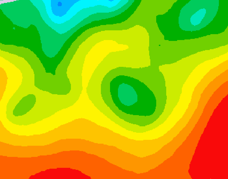 GDPS 500 millibar geopotential height 186 hour forecast chart for Canada based on 2026/08/21 0000Z data