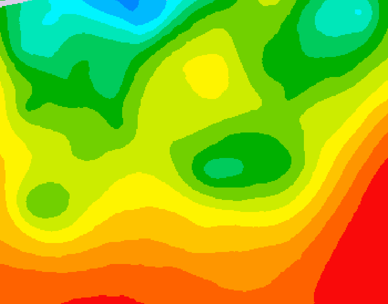 GDPS 500 millibar geopotential height 204 hour forecast chart for Canada based on 2026/08/21 0000Z data