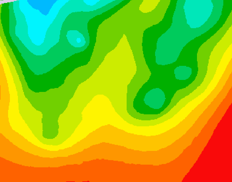 GDPS 500 millibar geopotential height 228 hour forecast chart for Canada based on 2026/08/21 0000Z data