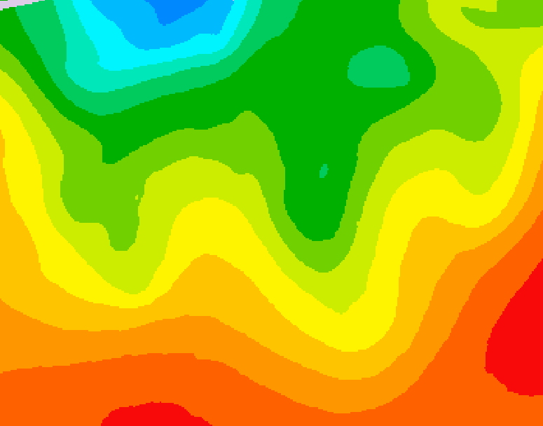 GDPS 500 millibar geopotential height 156 hour forecast chart for Canada based on 2026/08/21 1200Z data