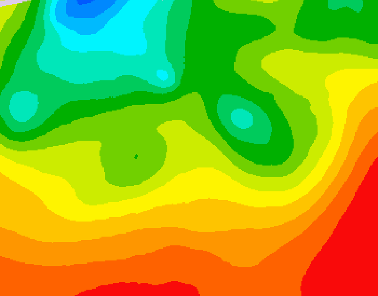 GDPS 500 millibar geopotential height 204 hour forecast chart for Canada based on 2026/08/21 1200Z data