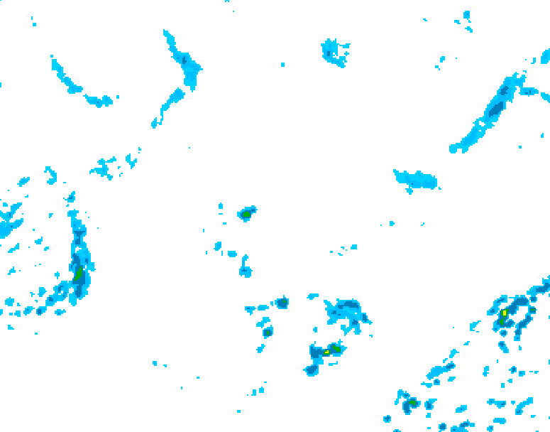 GDPS precipitation 240 hour forecast chart for Canada based on 2026/08/21 1200Z data