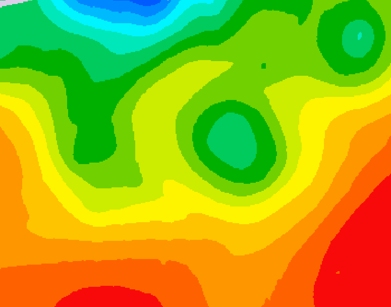 GDPS 500 millibar geopotential height 168 hour forecast chart for Canada based on 2026/08/22 0000Z data
