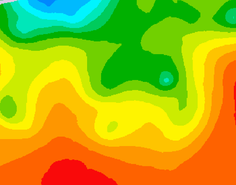 GDPS 500 millibar geopotential height 084 hour forecast chart for Canada based on 2026/08/22 1200Z data