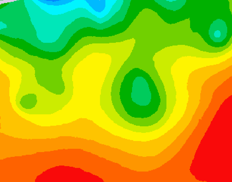 GDPS 500 millibar geopotential height 156 hour forecast chart for Canada based on 2026/08/22 1200Z data