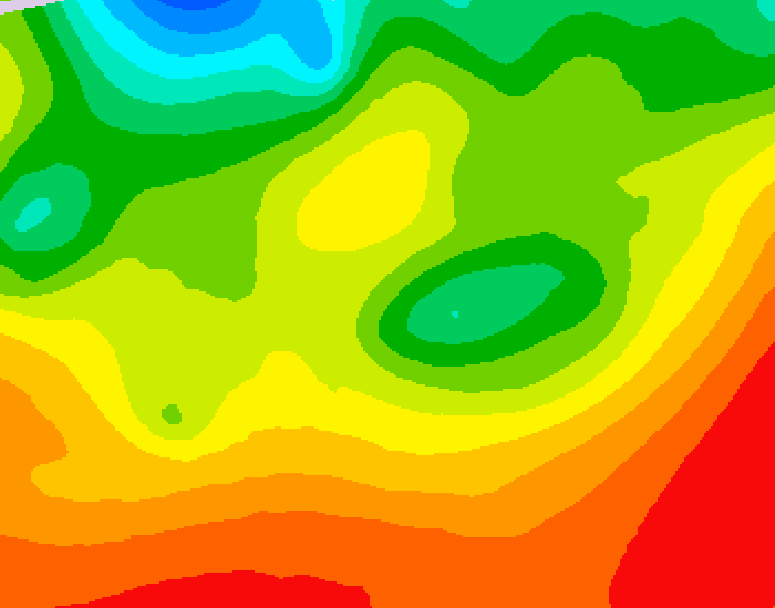GDPS 500 millibar geopotential height 186 hour forecast chart for Canada based on 2026/08/22 1200Z data