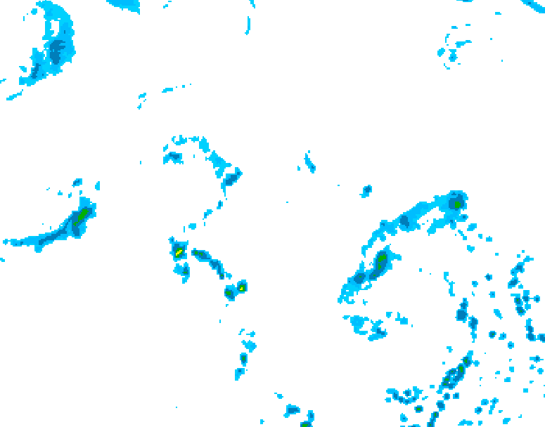 GDPS precipitation 060 hour forecast chart for Canada based on 2026/08/22 0000Z data